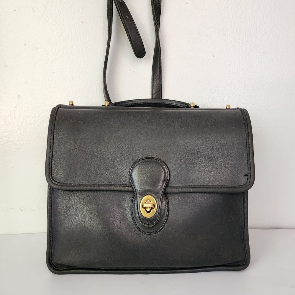 Vintage Coach Willis Leather Bag
